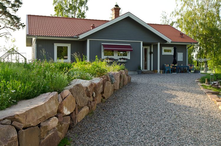 photo Maison ossature bois suédoise BBC et haute qualité construite en france ou en suede provenant du catalogue Hej France VastkustStugan