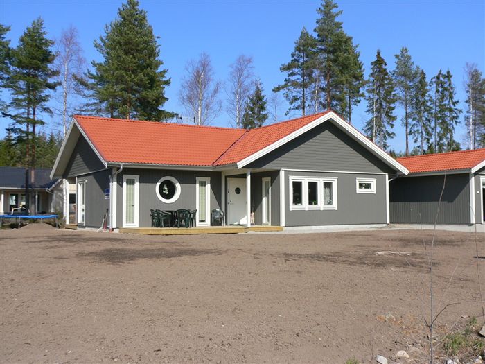 photo Maison ossature bois suédoise BBC et haute qualité construite en france ou en suede provenant du catalogue Hej France VastkustStugan